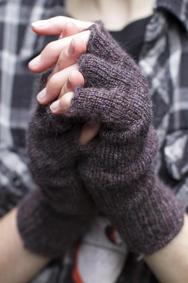 Knit Fingerless Gloves - Image 15