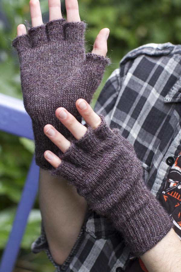 Knit Fingerless Gloves - Image 16