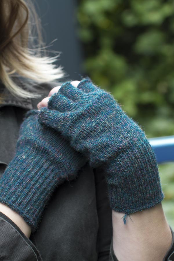 Knit Fingerless Gloves - Image 20