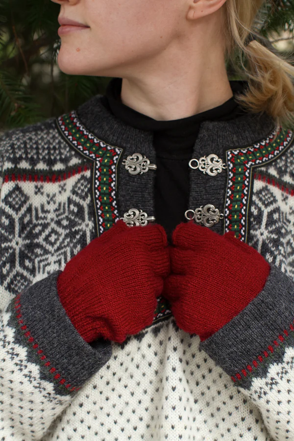 Knit Fingerless Gloves - Image 22