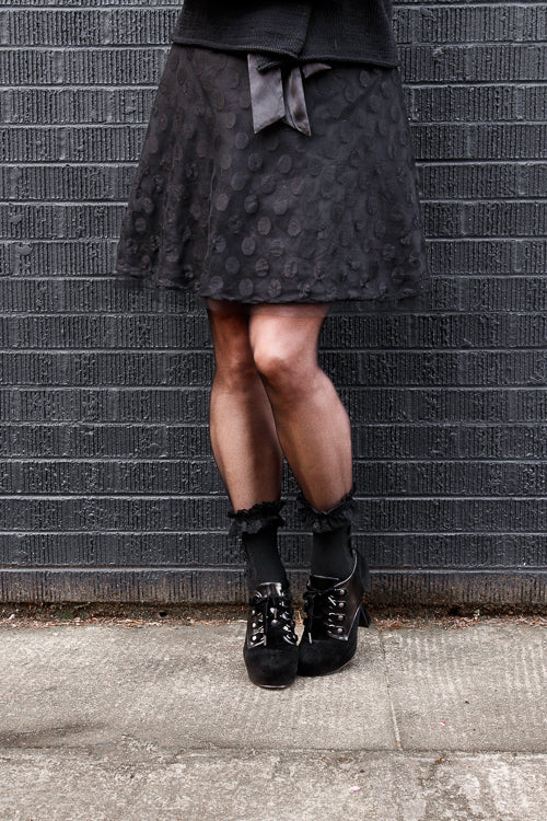 Lace Ruffle Anklets with Mini Bows & Hearts - Image 7