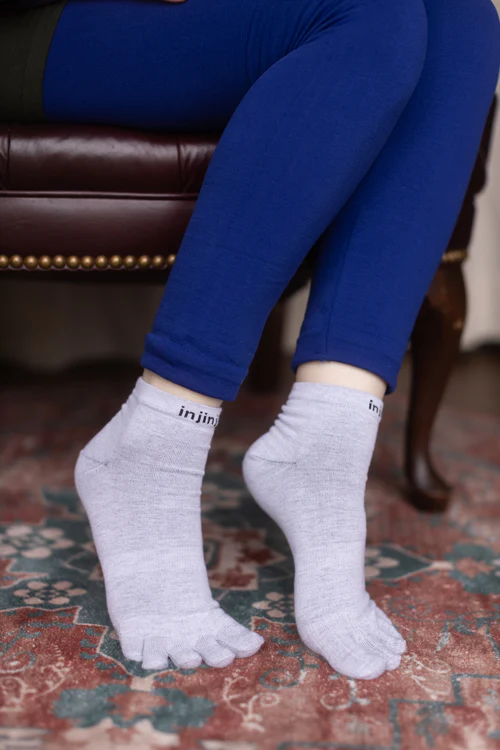 Liner Mini Crew Toe Socks - Image 2