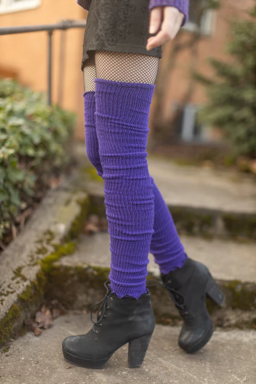 Long Cuffable Scrunchable Leg Warmers - Image 10