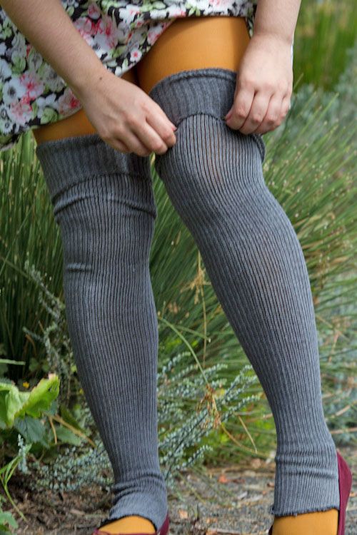 Long Cuffable Scrunchable Leg Warmers - Image 3
