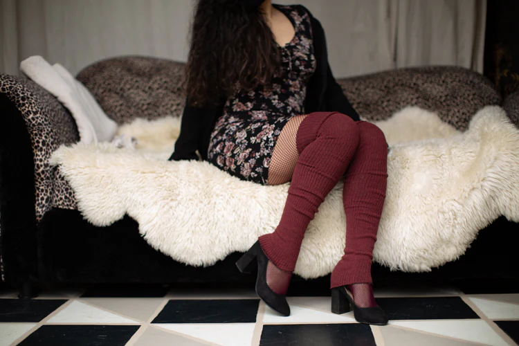 Long Cuffable Scrunchable Leg Warmers - Image 8
