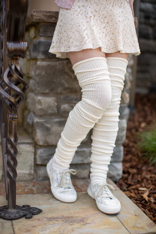 Long Cuffable Scrunchable Socks - Image 48