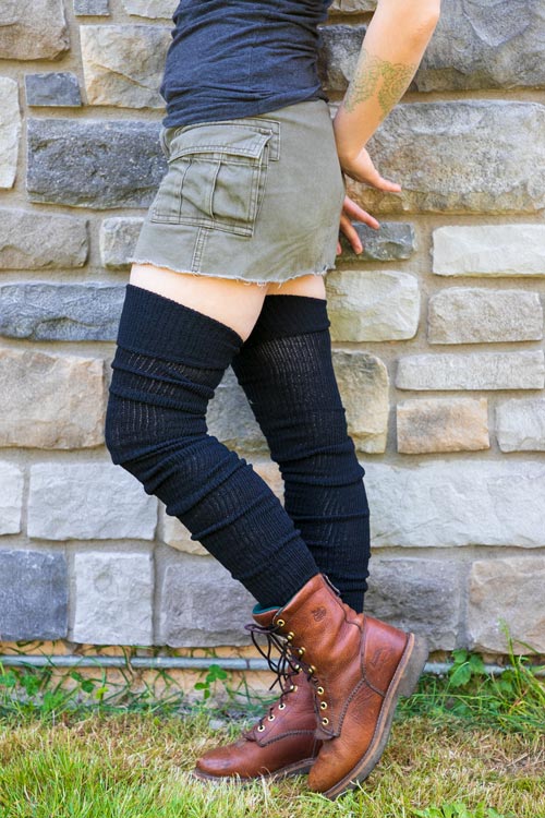 Long Cuffable Scrunchable Socks - Image 5
