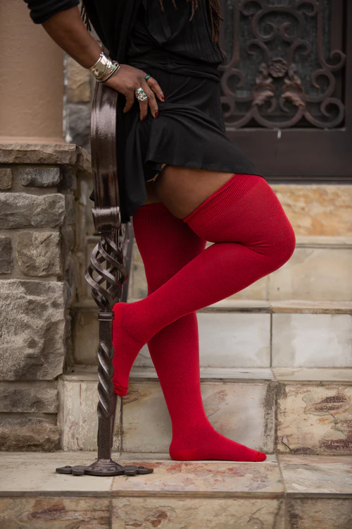 Longer Extraordinary Thigh High Socks - Image 39