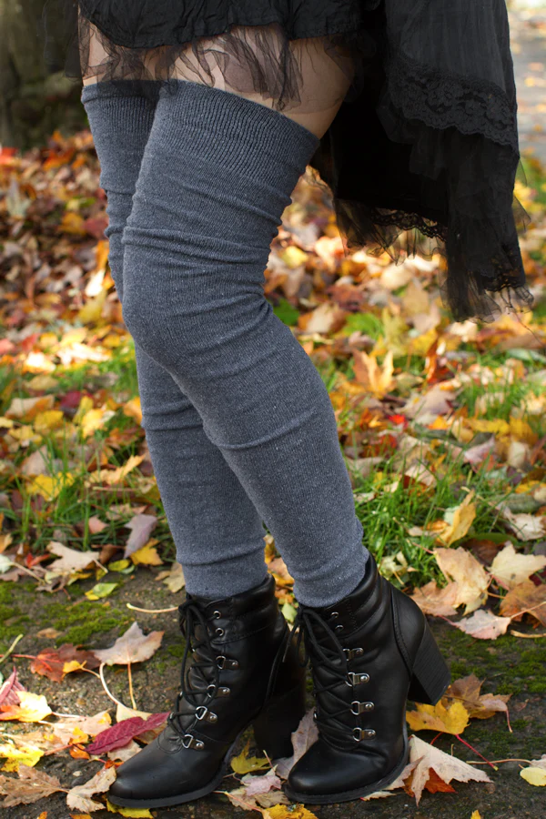 Longer Extraordinary Thigh High Socks - Image 44