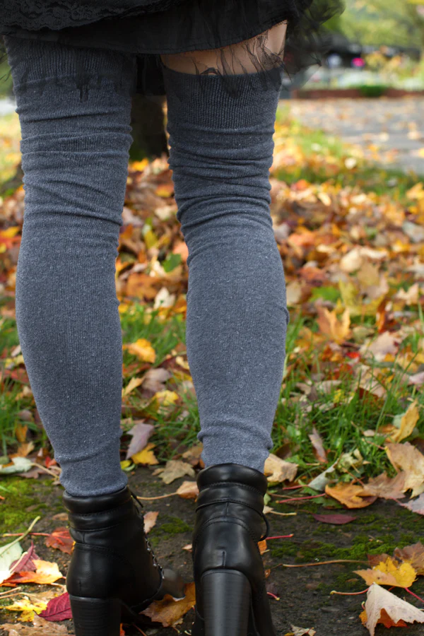 Longer Extraordinary Thigh High Socks - Image 45