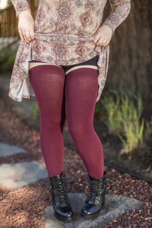 Longer Extraordinary Thigh High Socks - Image 9