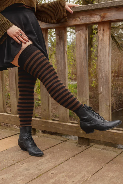Longer Faery Stripes Extraordinary Thigh High Socks - Image 2