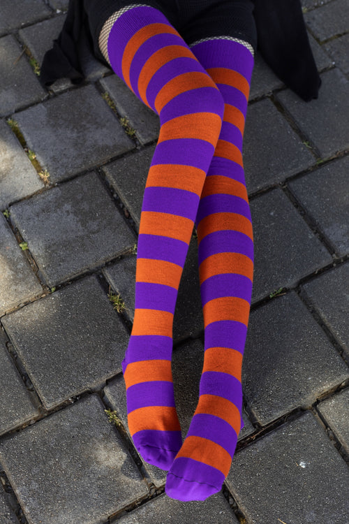 Longer Hocus Pocus Striped Extraordinary Thigh High - Image 2