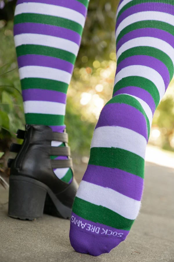 Longer Original Pride Stripes Tube Socks - Genderqueer - Image 4