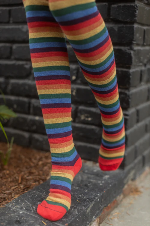 Longer Over the Rainbow Extraordinary Thigh High Socks - Image 5