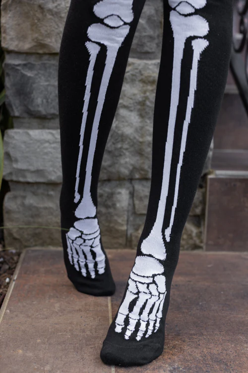 Longer Skeleton Thigh High - Image 5