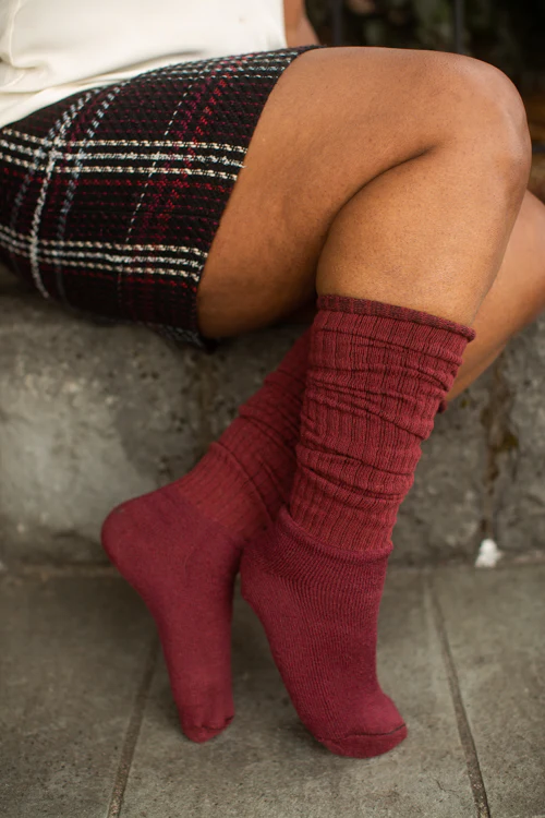 Longer Thicker Slouch Socks - Image 10