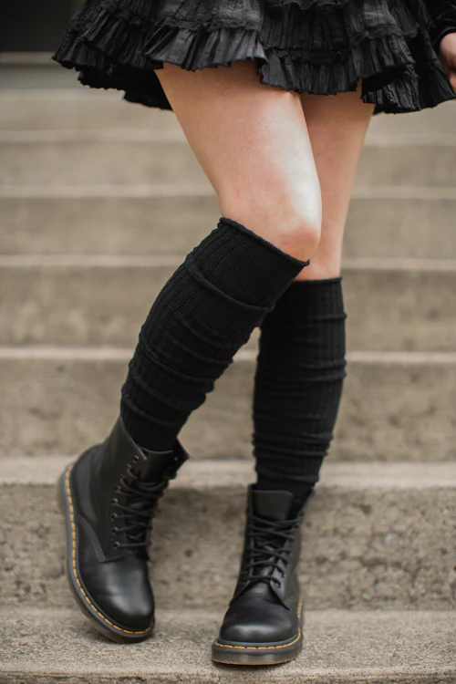 Longer Thicker Slouch Socks - Image 2
