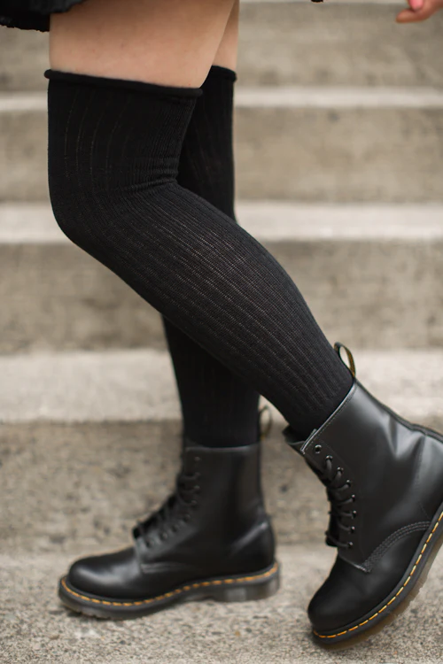 Longer Thicker Slouch Socks - Image 4