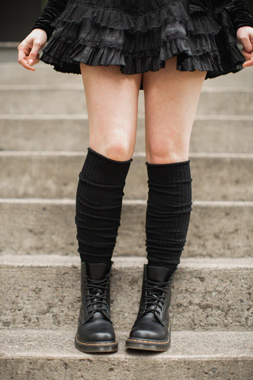 Longer Thicker Slouch Socks - Image 5