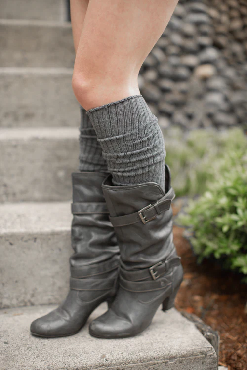 Longer Thicker Slouch Socks - Image 6