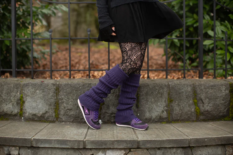 Lux Ribbed Leg Warmers - Image 16
