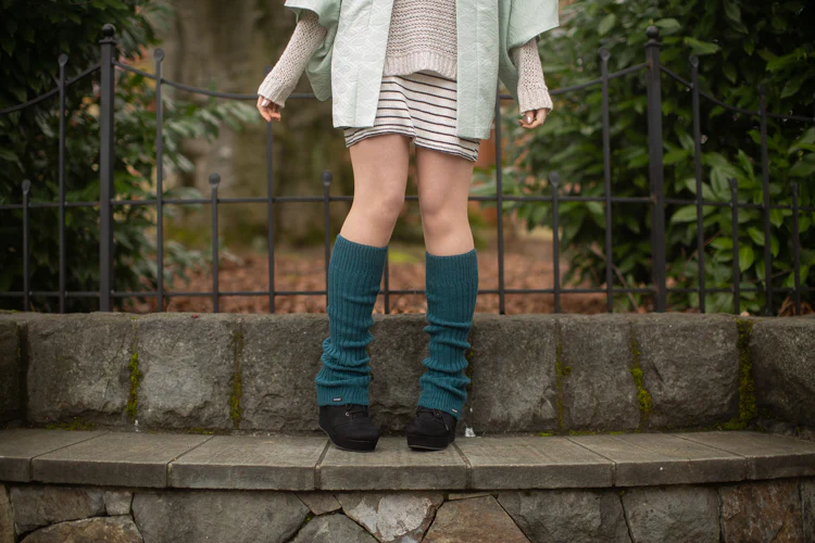 Lux Ribbed Leg Warmers - Image 20