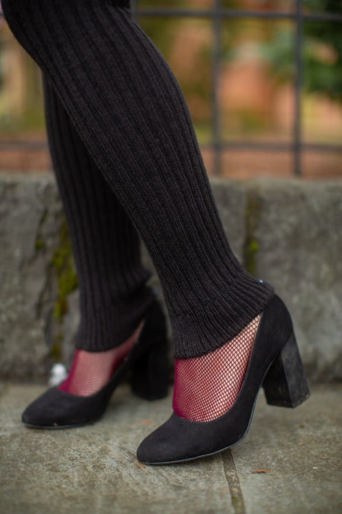 Lux Ribbed Leg Warmers - Image 3