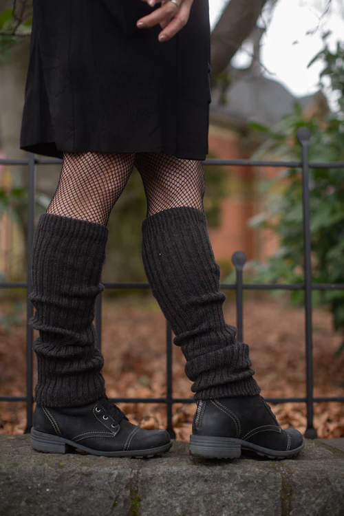 Lux Ribbed Leg Warmers - Image 6