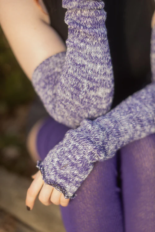 Marled Scrunchable Arm Warmer - Image 14