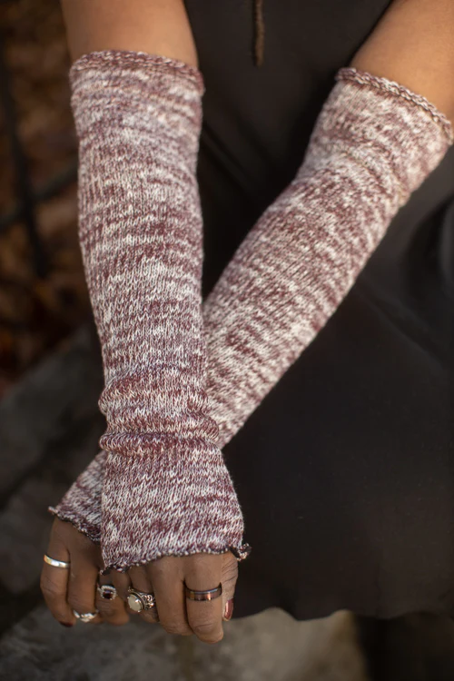 Marled Scrunchable Arm Warmer - Image 9