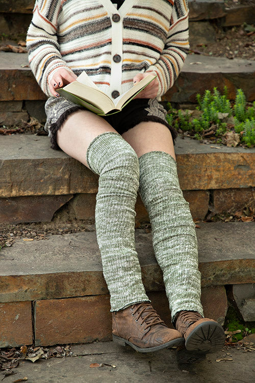 Marled Scrunchable Leg Warmer - Image 10