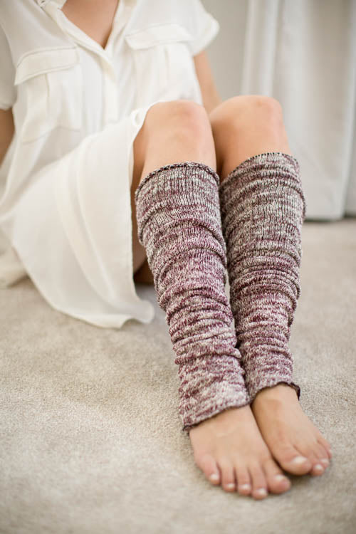 Marled Scrunchable Leg Warmer - Image 5