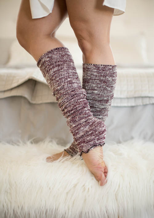 Marled Scrunchable Leg Warmer - Image 6
