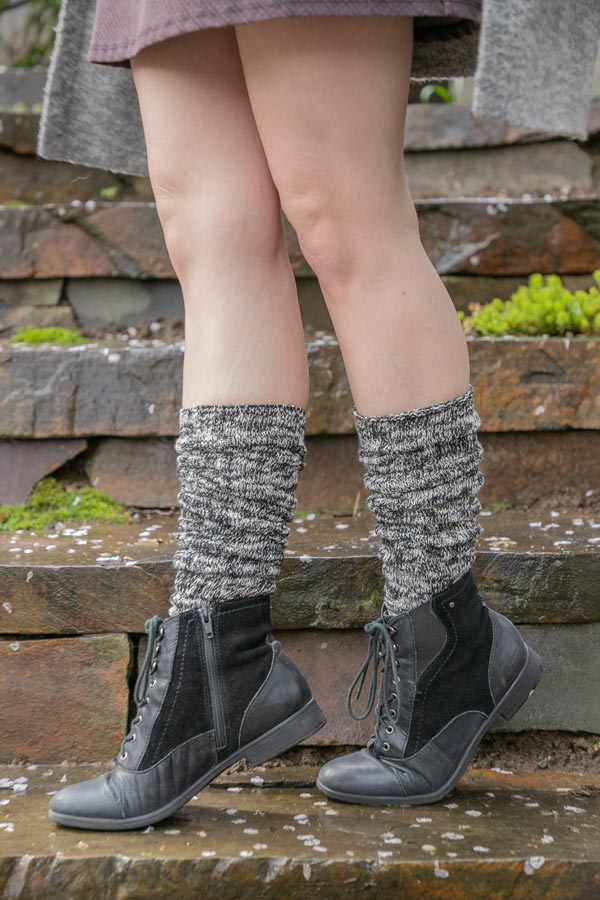 Marled Slouch Socks - Image 2