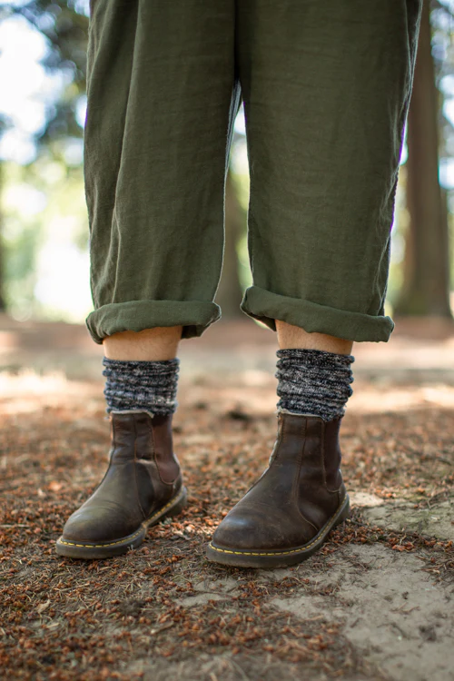 Marled Slouch Socks - Image 4