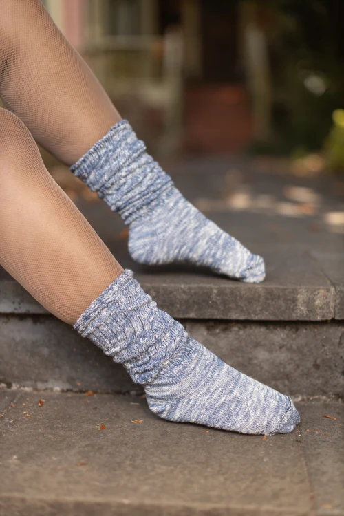 Marled Slouch Socks - Image 5