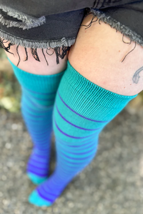 Mermaid Gradient Extraordinary Thigh High - Image 5