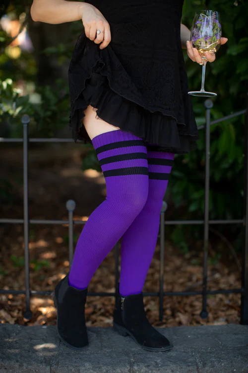 Midnight Garden Thigh High - Image 3