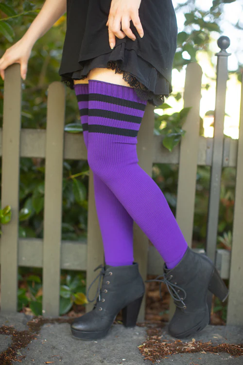 Midnight Garden Thigh High - Image 5