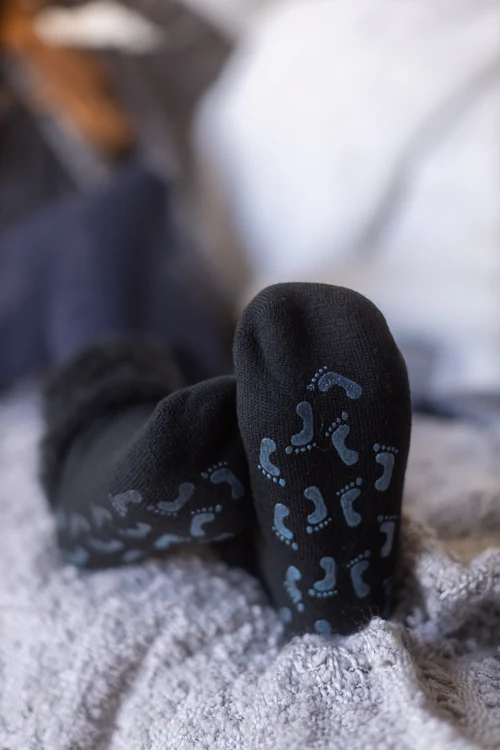 New Zealand Bed Socks with Foot Treads - Image 3