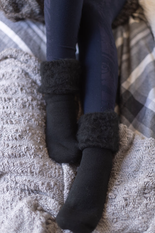 New Zealand Bed Socks with Foot Treads - Image 4