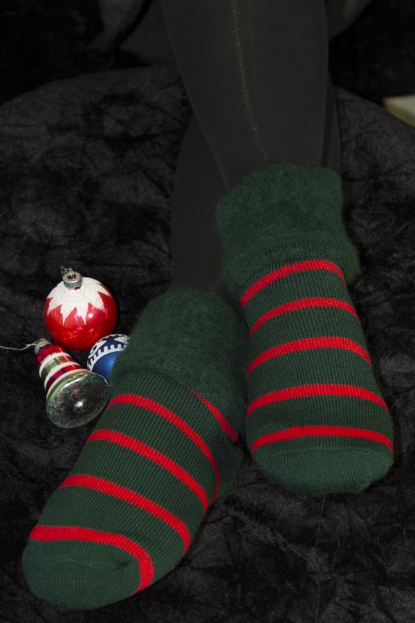 New Zealand Bed Socks with Stripes - Image 9