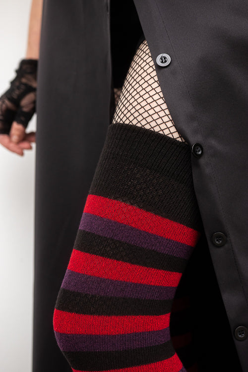Nightshade Stripes Extraordinary Thigh High - Image 5