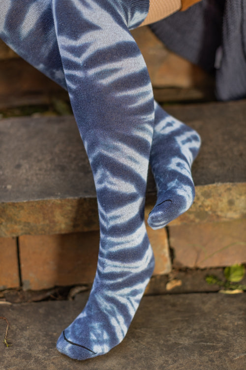 O Tie Dye Knee Socks - Image 6