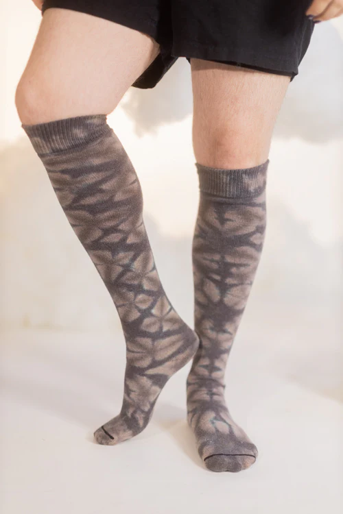 O Tie Dye Knee Socks - Image 8