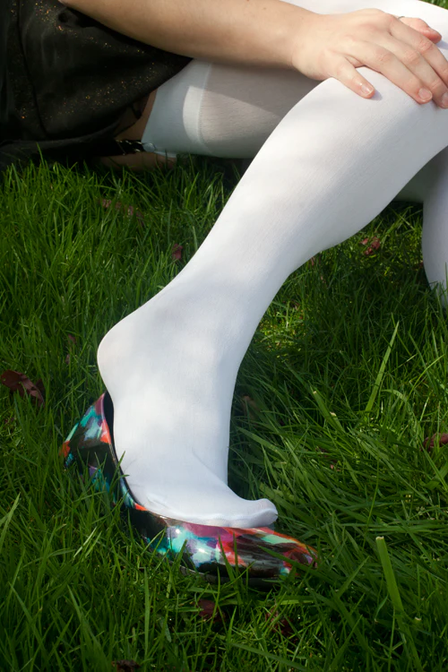 Opaque Nylon Stockings - Image 16