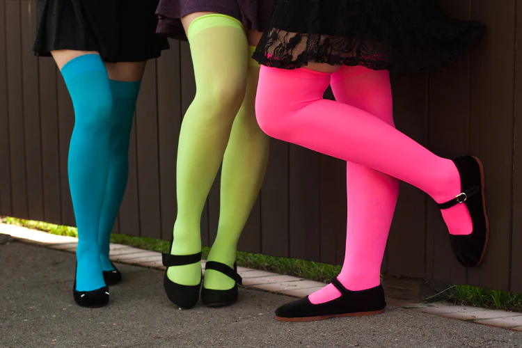 Opaque Nylon Stockings - Image 18