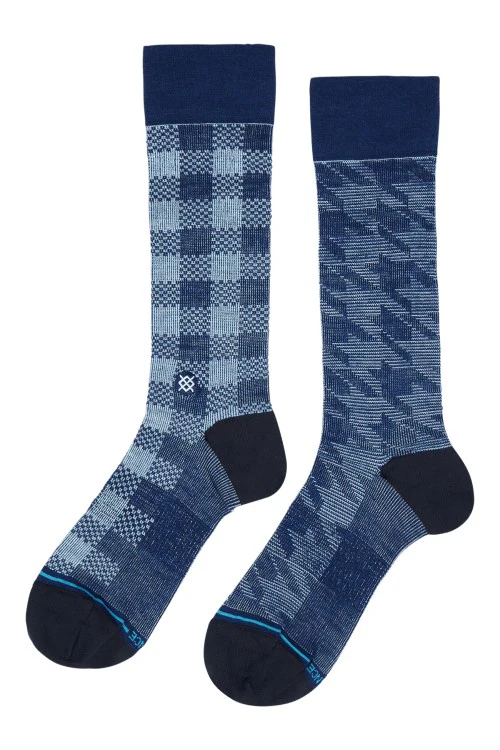Plaid Out Wool Dress Sock