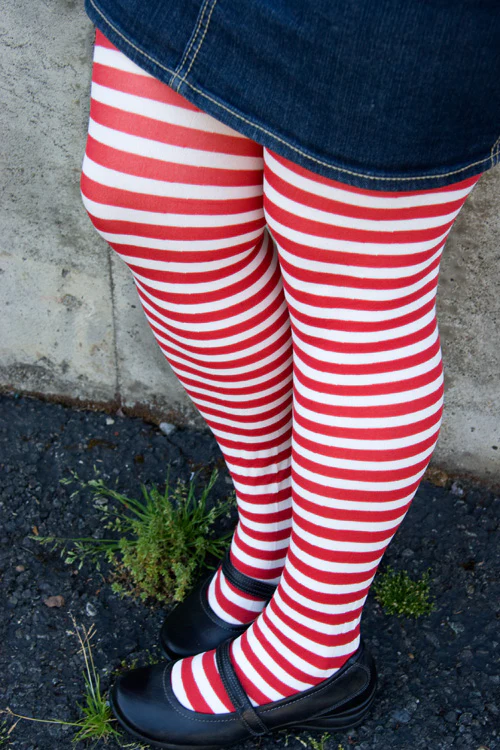 Plus Size Striped Tights - Image 17